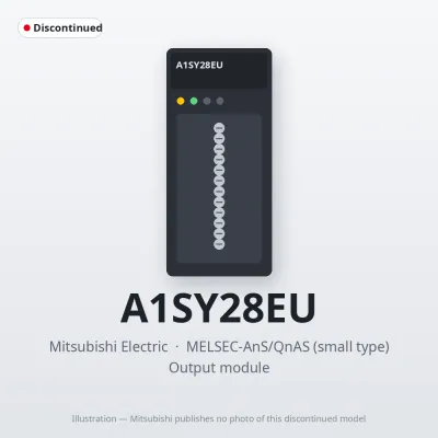 A1SY28EU Mitsubishi MELSEC-AnS Output module