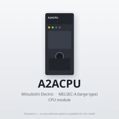 Mitsubishi Electric A2ACPU – Mitsubishi MELSEC-A CPU module Mitsubishi Electric A2ACPU – Mitsubishi MELSEC-A CPU module