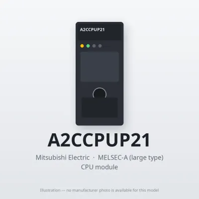 Mitsubishi Electric A2CCPUP21 – Mitsubishi MELSEC-A CPU module Mitsubishi Electric A2CCPUP21 – Mitsubishi MELSEC-A CPU module