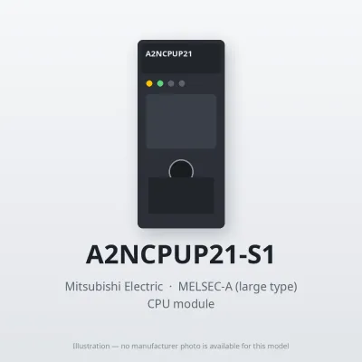 Mitsubishi Electric A2NCPUP21-S1 – Mitsubishi MELSEC-A CPU module Mitsubishi Electric A2NCPUP21-S1 – Mitsubishi MELSEC-A CPU module