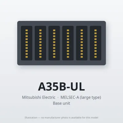 Mitsubishi Electric A35B-UL – Mitsubishi MELSEC-A Base unit Mitsubishi Electric A35B-UL – Mitsubishi MELSEC-A Base unit