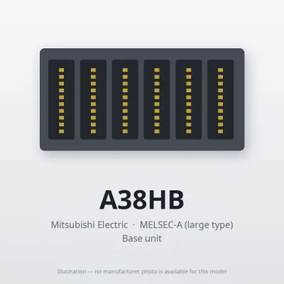 Mitsubishi Electric A38HB – Mitsubishi MELSEC-A Base unit Mitsubishi Electric A38HB – Mitsubishi MELSEC-A Base unit