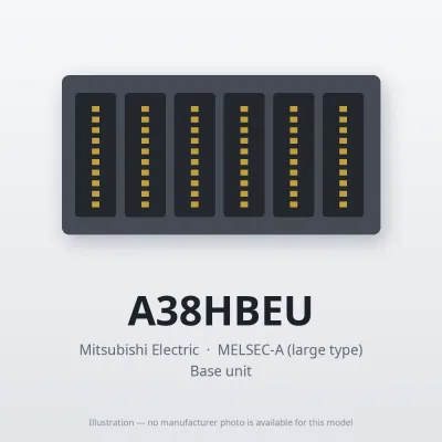 Mitsubishi Electric A38HBEU – Mitsubishi MELSEC-A Base unit Mitsubishi Electric A38HBEU – Mitsubishi MELSEC-A Base unit