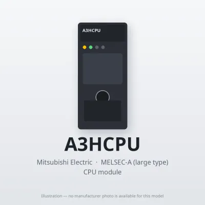 Mitsubishi Electric A3HCPU – Mitsubishi MELSEC-A CPU module Mitsubishi Electric A3HCPU – Mitsubishi MELSEC-A CPU module