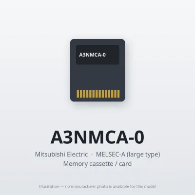 Mitsubishi Electric A3NMCA-0 – Mitsubishi MELSEC-A Memory cassette / card
