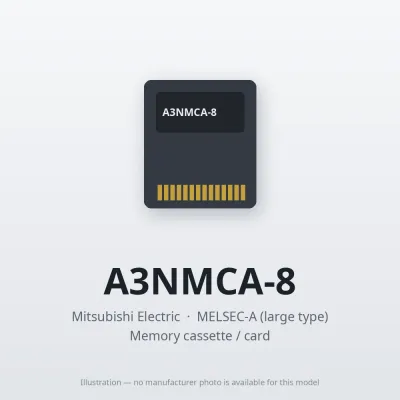 Mitsubishi Electric A3NMCA-8 – Mitsubishi MELSEC-A Memory cassette / card