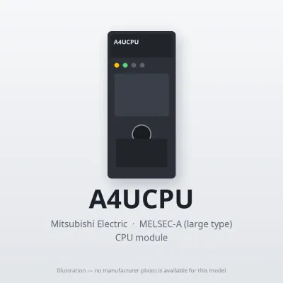 Mitsubishi Electric A4UCPU – Mitsubishi MELSEC-A CPU module