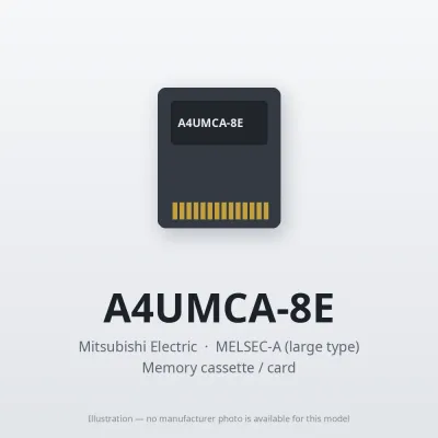 Mitsubishi Electric A4UMCA-8E – Mitsubishi MELSEC-A Memory cassette / card
