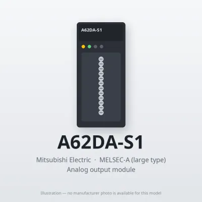 Mitsubishi Electric A62DA-S1 – Mitsubishi MELSEC-A Analog output module