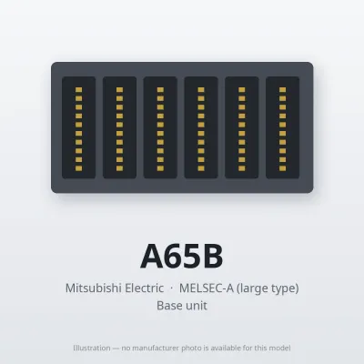 Mitsubishi Electric A65B – Mitsubishi MELSEC-A Base unit