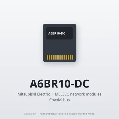 Mitsubishi Electric A6BR10-DC – Mitsubishi MELSEC network modules Option Mitsubishi Electric A6BR10-DC – Mitsubishi MELSEC network modules Option