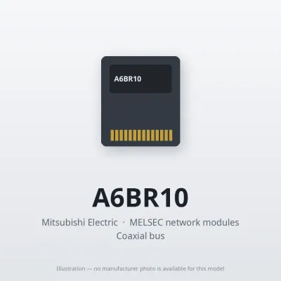 Mitsubishi Electric A6BR10 – Mitsubishi MELSEC network modules Option