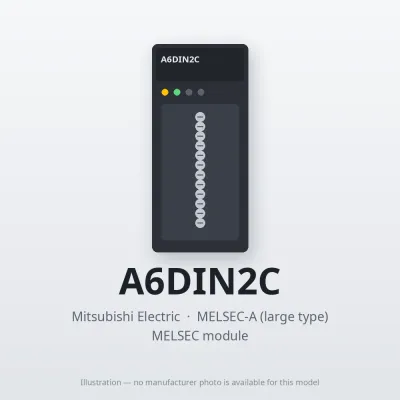 Mitsubishi Electric A6DIN2C – Mitsubishi MELSEC-A Module