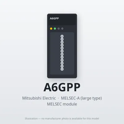 Mitsubishi Electric A6GPP – Mitsubishi MELSEC-A Module