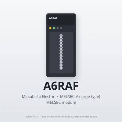 Mitsubishi Electric A6RAF – Mitsubishi MELSEC-A Module