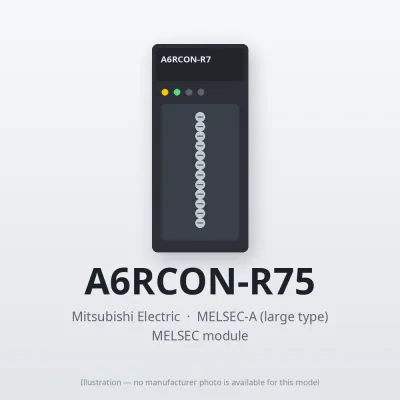 Mitsubishi Electric A6RCON-R75 – Mitsubishi MELSEC-A Module