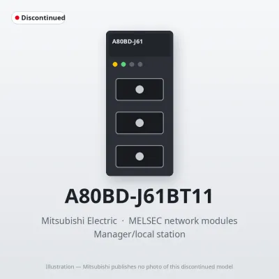 Mitsubishi Electric A80BD-J61BT11 – Mitsubishi MELSEC network modules Network interface boards Mitsubishi Electric A80BD-J61BT11 – Mitsubishi MELSEC network modules Network interface boards