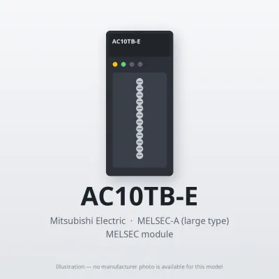 Mitsubishi Electric AC10TB-E – Mitsubishi MELSEC-A Module
