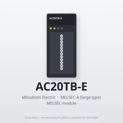 Mitsubishi Electric AC20TB-E – Mitsubishi MELSEC-A Module