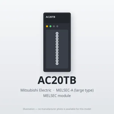 Mitsubishi Electric AC20TB – Mitsubishi MELSEC-A Module