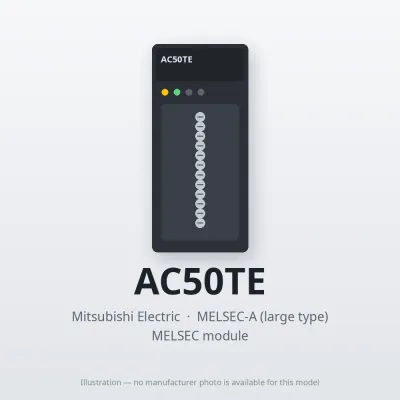 Mitsubishi Electric AC50TE – Mitsubishi MELSEC-A Module