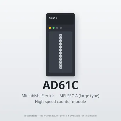 Mitsubishi Electric AD61C – Mitsubishi MELSEC-A High-speed counter module