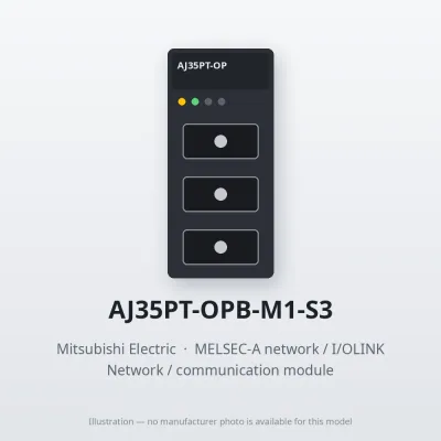 Mitsubishi Electric AJ35PT-OPB-M1-S3 – Mitsubishi MELSEC Network / communication module Mitsubishi Electric AJ35PT-OPB-M1-S3 – Mitsubishi MELSEC Network / communication module
