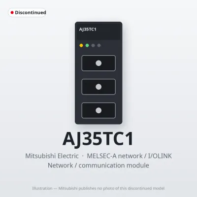 Mitsubishi Electric AJ35TC1 – Mitsubishi MELSEC Network / communication module Mitsubishi Electric AJ35TC1 – Mitsubishi MELSEC Network / communication module