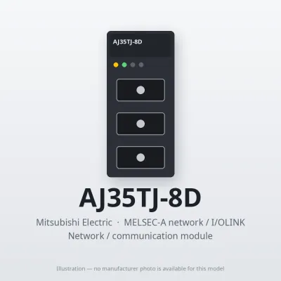 Mitsubishi Electric AJ35TJ-8D – Mitsubishi MELSEC Network / communication module Mitsubishi Electric AJ35TJ-8D – Mitsubishi MELSEC Network / communication module
