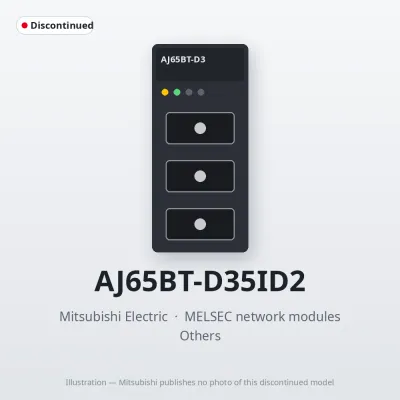 Mitsubishi Electric AJ65BT-D35ID2 – Mitsubishi MELSEC network modules Bridge/repeater Mitsubishi Electric AJ65BT-D35ID2 – Mitsubishi MELSEC network modules Bridge/repeater