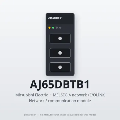 Mitsubishi Electric AJ65DBTB1 – Mitsubishi MELSEC Network / communication module Mitsubishi Electric AJ65DBTB1 – Mitsubishi MELSEC Network / communication module