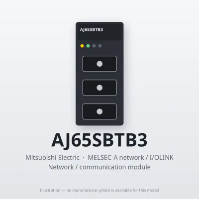 Mitsubishi Electric AJ65SBTB3 – Mitsubishi MELSEC Network / communication module Mitsubishi Electric AJ65SBTB3 – Mitsubishi MELSEC Network / communication module