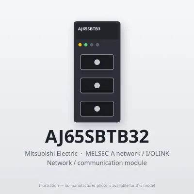 Mitsubishi Electric AJ65SBTB32 – Mitsubishi MELSEC Network / communication module Mitsubishi Electric AJ65SBTB32 – Mitsubishi MELSEC Network / communication module