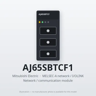 Mitsubishi Electric AJ65SBTCF1 – Mitsubishi MELSEC Network / communication module Mitsubishi Electric AJ65SBTCF1 – Mitsubishi MELSEC Network / communication module