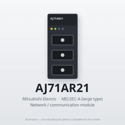 Mitsubishi Electric AJ71AR21 – Mitsubishi MELSEC-A Network / communication module Mitsubishi Electric AJ71AR21 – Mitsubishi MELSEC-A Network / communication module
