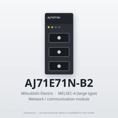 Mitsubishi Electric AJ71E71N-B2 – Mitsubishi MELSEC-A Network / communication module