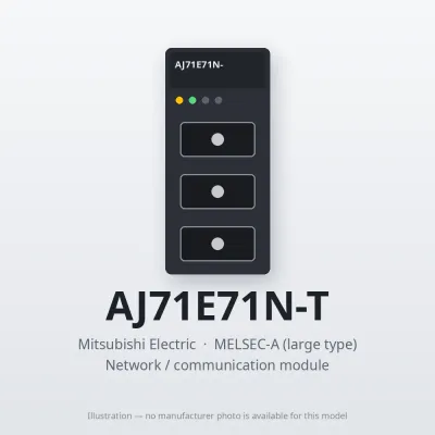 Mitsubishi Electric AJ71E71N-T – Mitsubishi MELSEC-A Network / communication module Mitsubishi Electric AJ71E71N-T – Mitsubishi MELSEC-A Network / communication module
