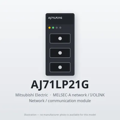 Mitsubishi Electric AJ71LP21G – Mitsubishi MELSEC Network / communication module Mitsubishi Electric AJ71LP21G – Mitsubishi MELSEC Network / communication module