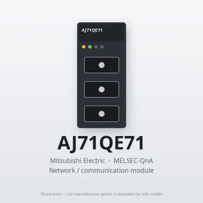 AJ71QE71 Mitsubishi MELSEC-QnA Network / communication module