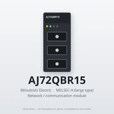 Mitsubishi Electric AJ72QBR15 – Mitsubishi MELSEC-A Network / communication module Mitsubishi Electric AJ72QBR15 – Mitsubishi MELSEC-A Network / communication module