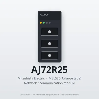 Mitsubishi Electric AJ72R25 – Mitsubishi MELSEC-A Network / communication module Mitsubishi Electric AJ72R25 – Mitsubishi MELSEC-A Network / communication module