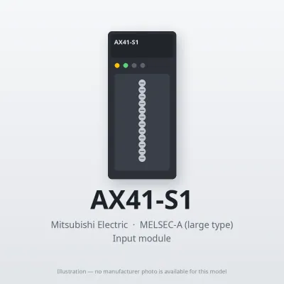 Mitsubishi Electric AX41-S1 – Mitsubishi MELSEC-A Input module Mitsubishi Electric AX41-S1 – Mitsubishi MELSEC-A Input module