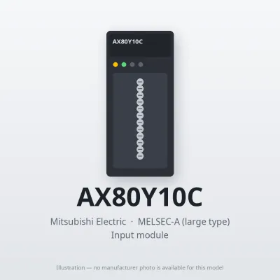 Mitsubishi Electric AX80Y10C – Mitsubishi MELSEC-A Input module Mitsubishi Electric AX80Y10C – Mitsubishi MELSEC-A Input module