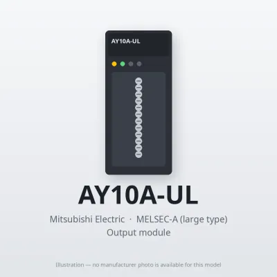 Mitsubishi Electric AY10A-UL – Mitsubishi MELSEC-A Output module