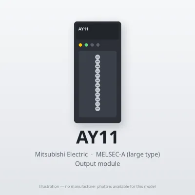 Mitsubishi Electric AY11 – Mitsubishi MELSEC-A Output module