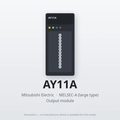 Mitsubishi Electric AY11A – Mitsubishi MELSEC-A Output module