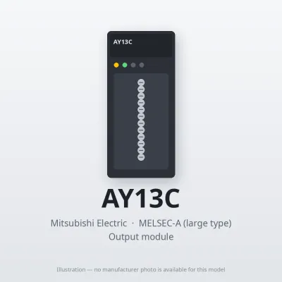 Mitsubishi Electric AY13C – Mitsubishi MELSEC-A Output module