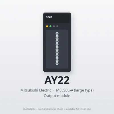 Mitsubishi Electric AY22 – Mitsubishi MELSEC-A Output module