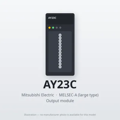 Mitsubishi Electric AY23C – Mitsubishi MELSEC-A Output module