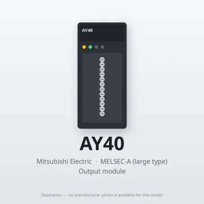Mitsubishi Electric AY40 – Mitsubishi MELSEC-A Output module